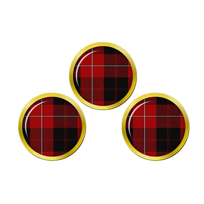 Cunningham Scottish Tartan Golf Ball Markers