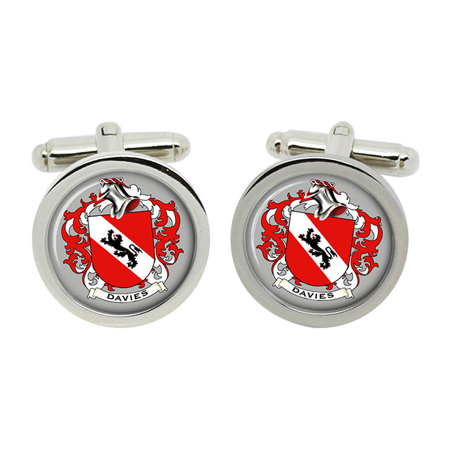 Davies (Wales) Coat of Arms Cufflinks