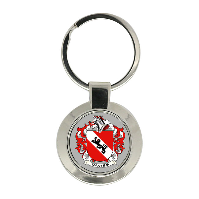 Davies (Wales) Coat of Arms Key Ring