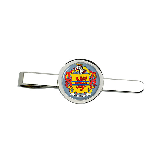 de Groot (Netherlands) Coat of Arms Tie Clip