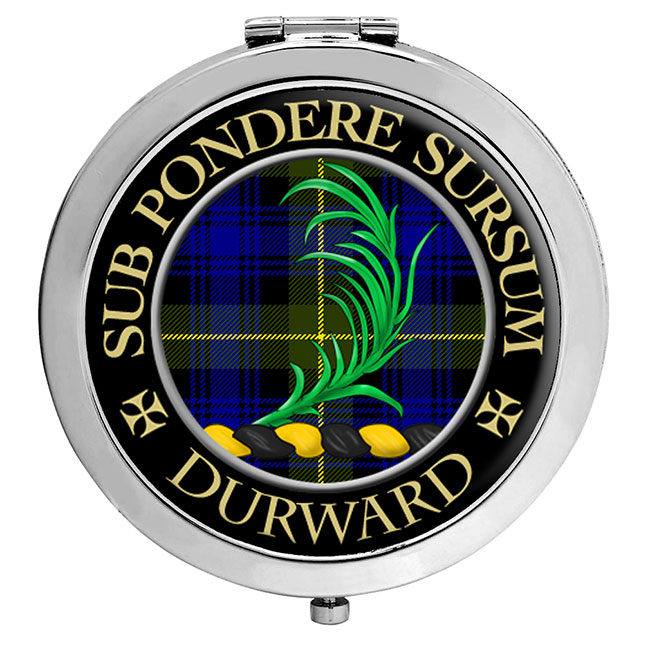 Durward Scottish Clan Crest Compact Mirror