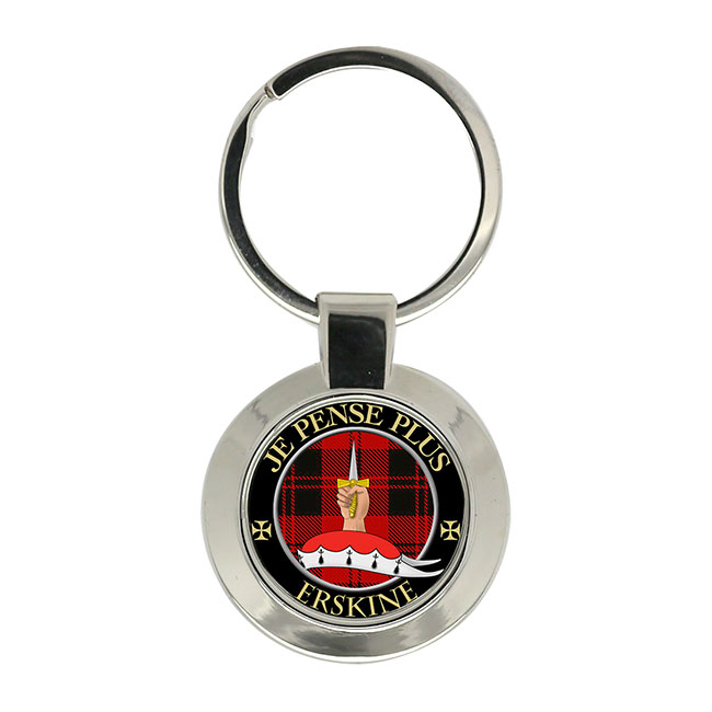 Erskine Scottish Clan Crest Key Ring