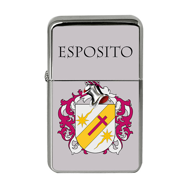 Esposito (Italy) Coat of Arms Flip Top Lighter