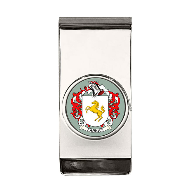 Farkas (Hungary) Coat of Arms Money Clip