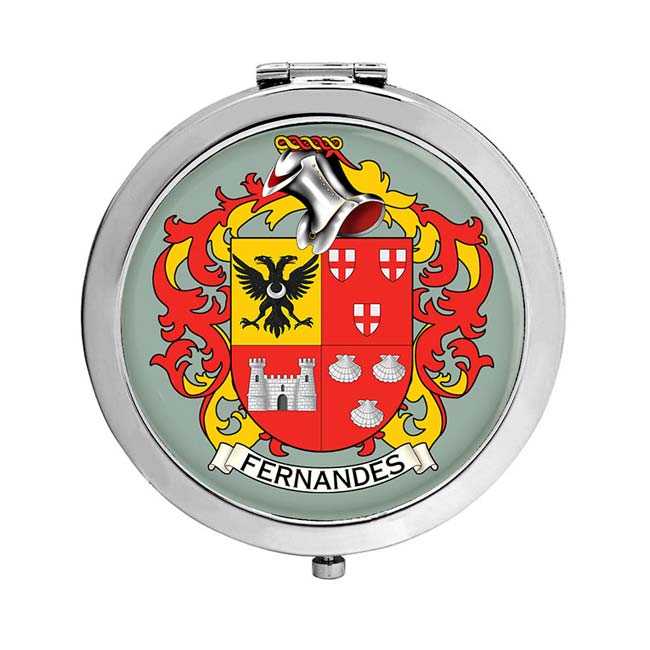 Fernandes (Portugal) Coat of Arms Compact Mirror