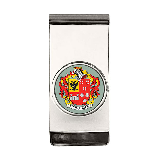 Fernandes (Portugal) Coat of Arms Money Clip