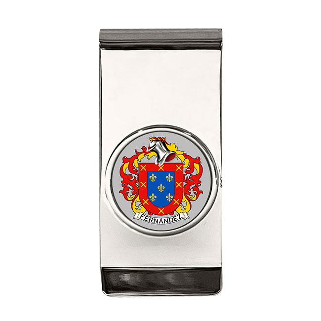 Fernandez (Spain) Coat of Arms Money Clip