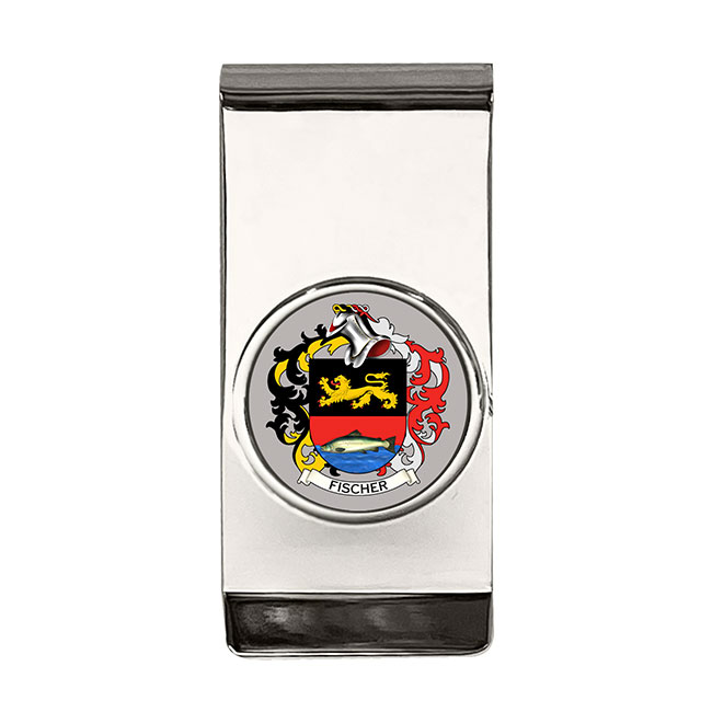 Fischer (Germany) Coat of Arms Money Clip