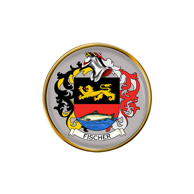 Fischer (Germany) Coat of Arms Pin Badge