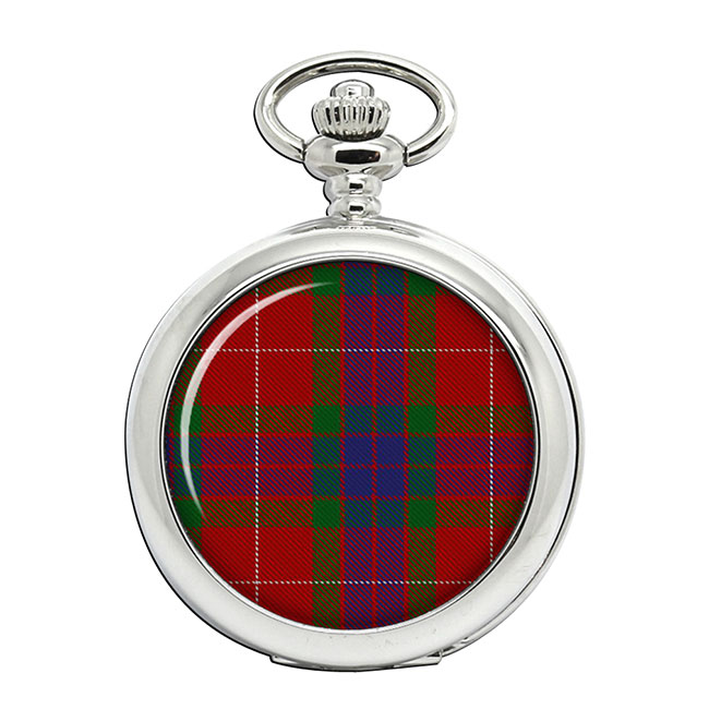 Fraser Scottish Tartan Pocket Watch