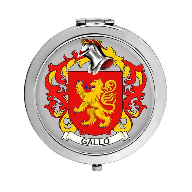 Gallo (Italy) Coat of Arms Compact Mirror