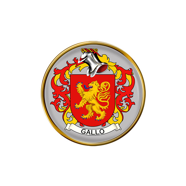 Gallo (Italy) Coat of Arms Pin Badge