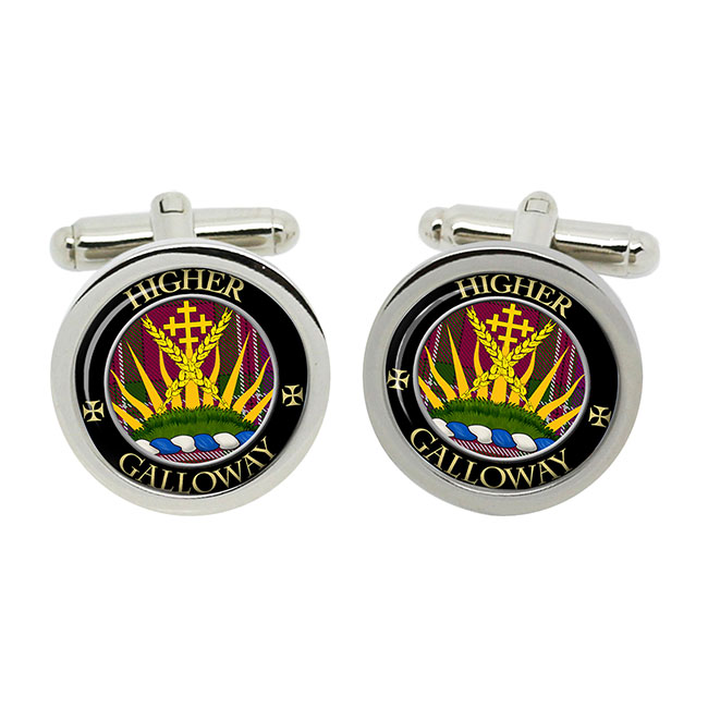 Galloway Scottish Clan Crest Cufflinks