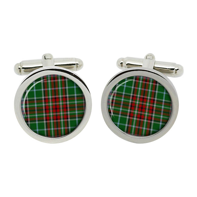 Gayre Scottish Tartan Cufflinks in Box