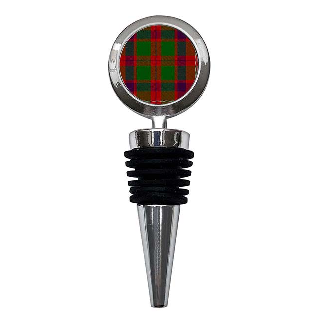 Geddes Scottish Tartan Bottle Stopper