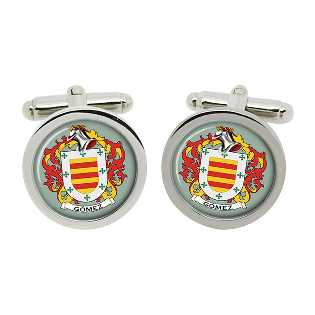 Gomez (Spain) Coat of Arms Cufflinks