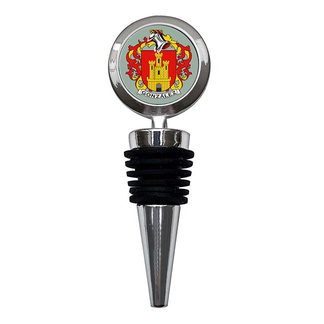 Gonzalez (Spain) Coat of Arms Bottle Stopper