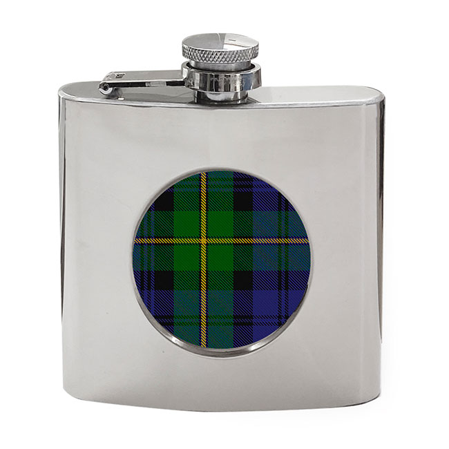 Gordon Scottish Tartan Hip Flask