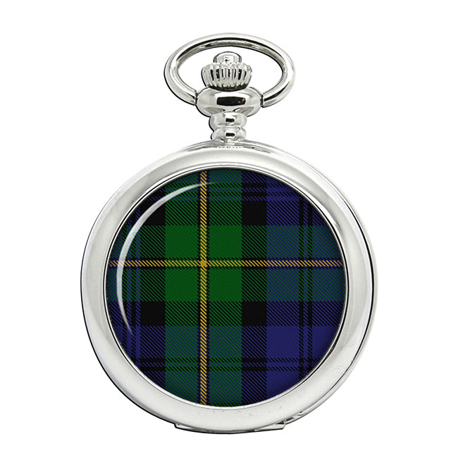 Gordon Scottish Tartan Pocket Watch