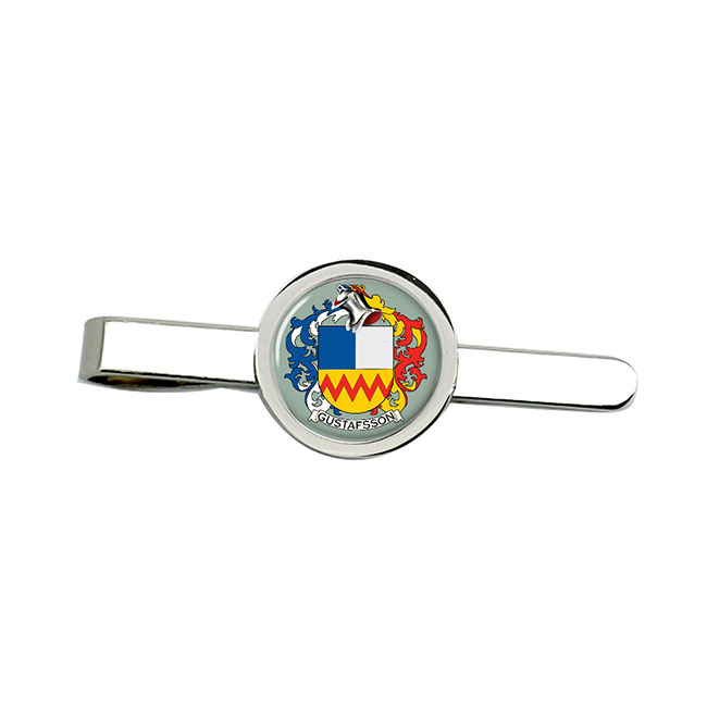 Gustafsson (Sweden) Coat of Arms Tie Clip