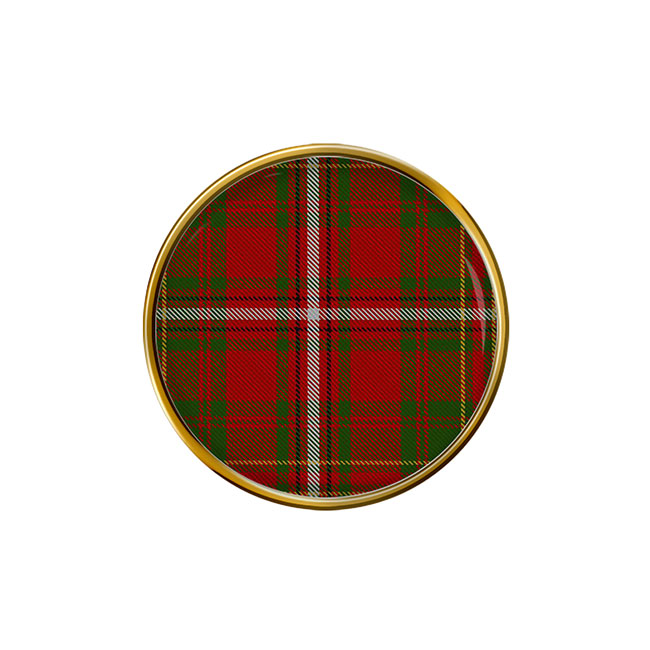 Hay Scottish Tartan Pin Badge