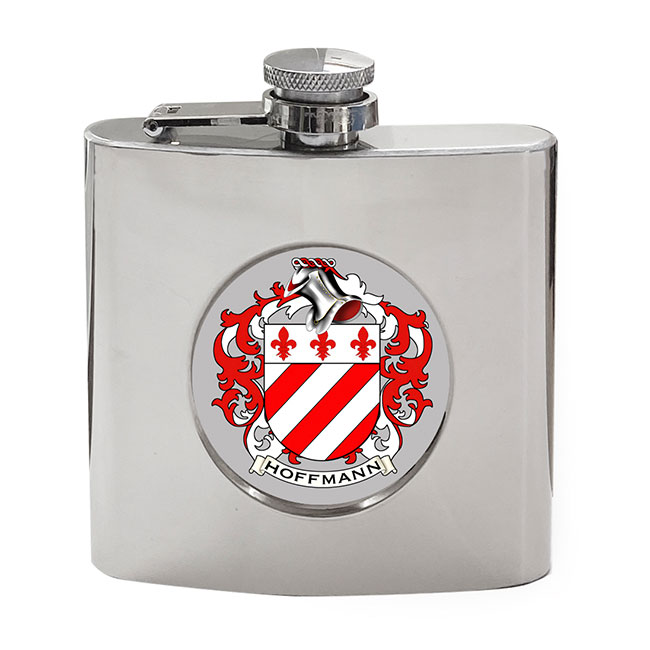 Hoffman (Germany) Coat of Arms Hip Flask
