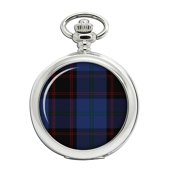 Hume Scottish Tartan Pocket Watch