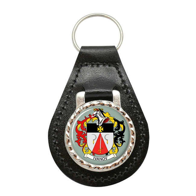 Ivanov (Russia) Coat of Arms Key Fob