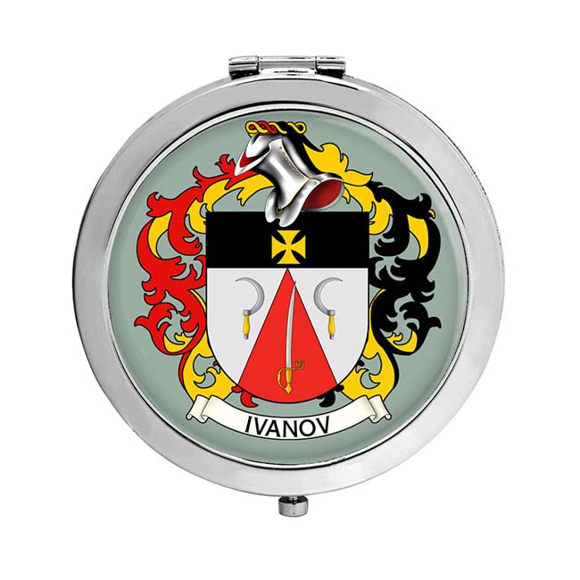 Ivanov (Russia) Coat of Arms Compact Mirror