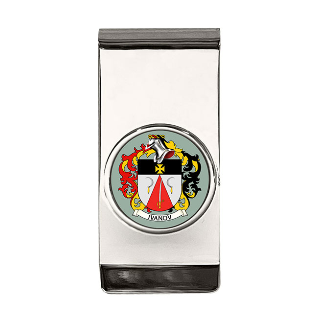 Ivanov (Russia) Coat of Arms Money Clip