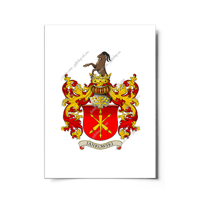 Jankowski (Poland) Coat of Arms Print