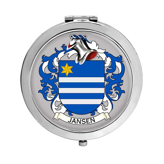 Jansen (Netherlands) Coat of Arms Compact Mirror