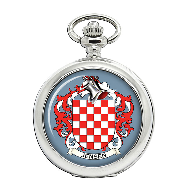 Jensen (Denmark) Coat of Arms Pocket Watch