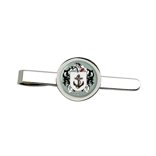 Johansson (Sweden) Coat of Arms Tie Clip