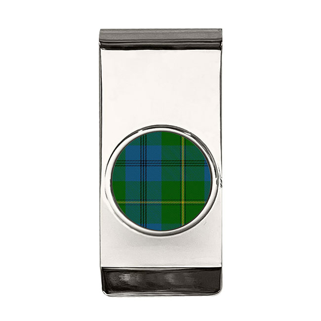 Johnston Scottish Tartan Money Clip