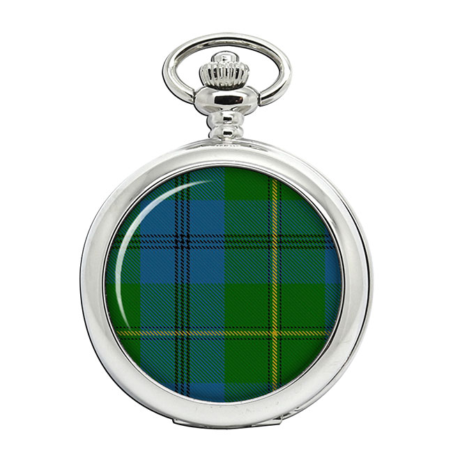 Johnstone Scottish Tartan Pocket Watch