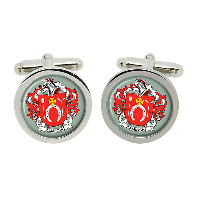 Kamiński (Poland) Coat of Arms Cufflinks