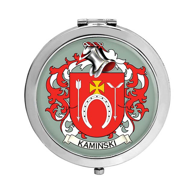 Kamiński (Poland) Coat of Arms Compact Mirror