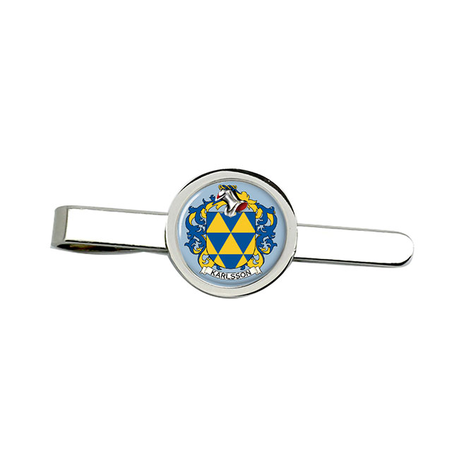 Karlsson (Sweden) Coat of Arms Tie Clip