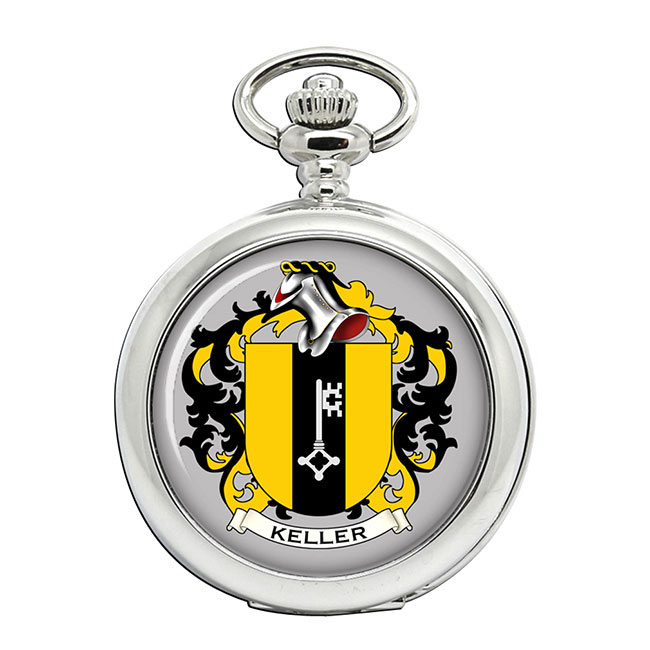 Keller (Swiss) Coat of Arms Pocket Watch