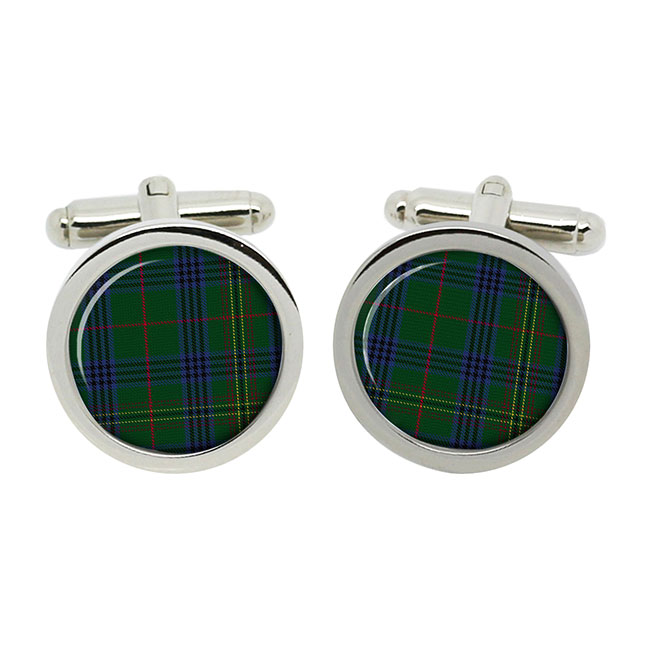 Kennedy Scottish Tartan Cufflinks in Box