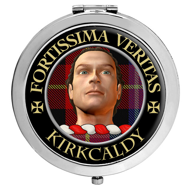 Kirkcaldy Scottish Clan Crest Compact Mirror