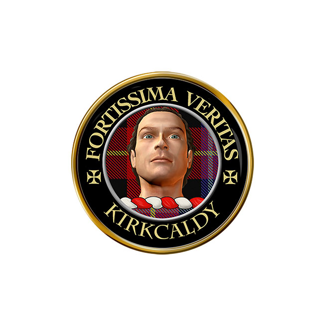 Kirkcaldy Scottish Clan Crest Pin Badge