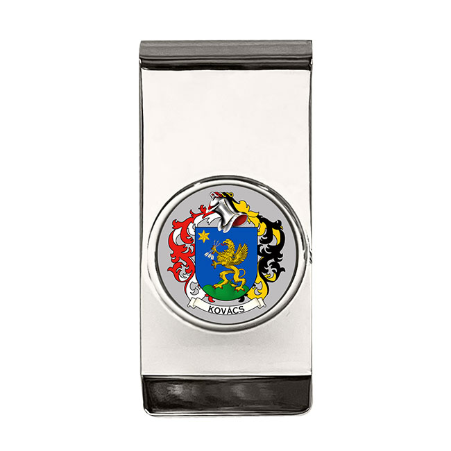 Kovács (Hungary) Coat of Arms Money Clip