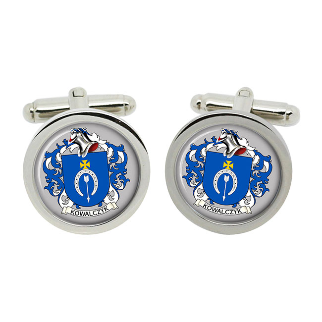 Kowalczyk (Poland) Coat of Arms Cufflinks