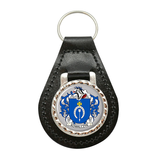 Kowalczyk (Poland) Coat of Arms Key Fob