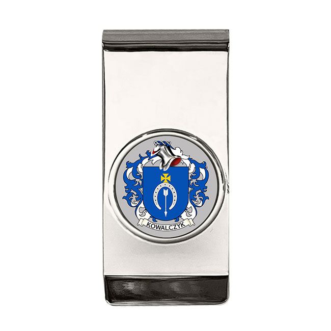 Kowalczyk (Poland) Coat of Arms Money Clip