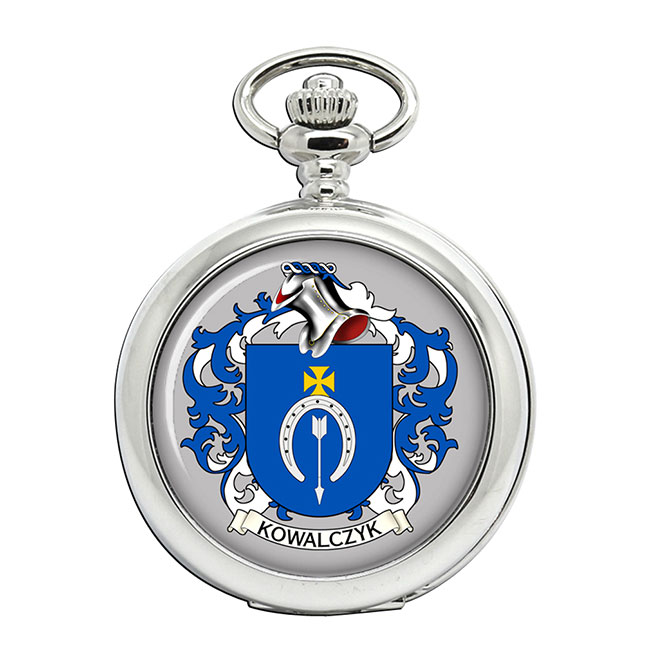 Kowalczyk (Poland) Coat of Arms Pocket Watch