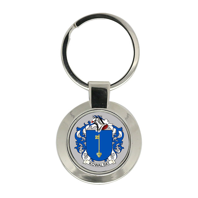 Kowalski (Poland) Coat of Arms Key Ring