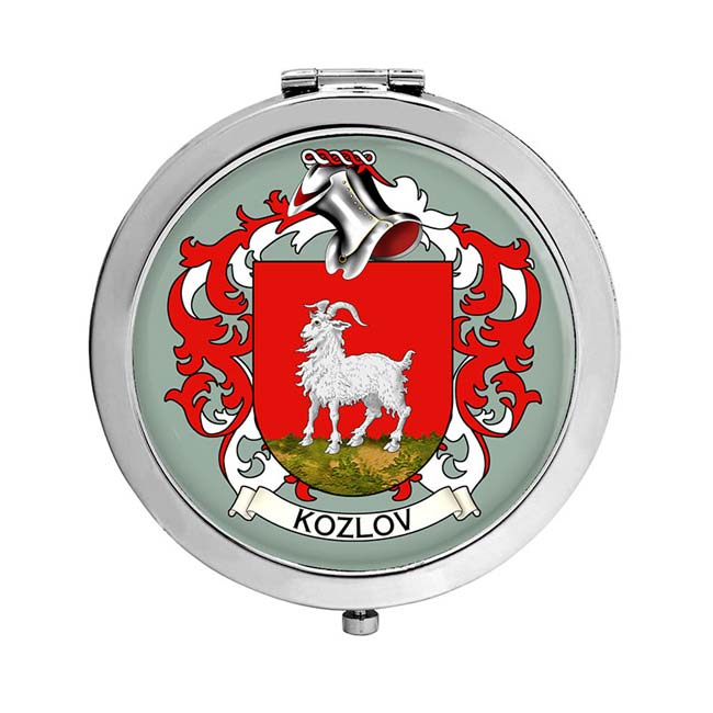 Kozlov (Russia) Coat of Arms Compact Mirror